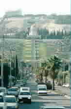 The Lower Terraces from Ben Gurion Street